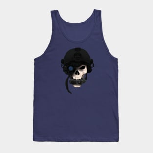 Skull with bang Tank Top